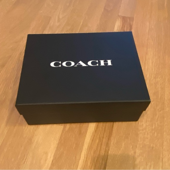 Coach Womens Jade Loafer w Block Heal / Mixed Media / Tan Natural Black / 7 /NWB - Picture 15 of 16